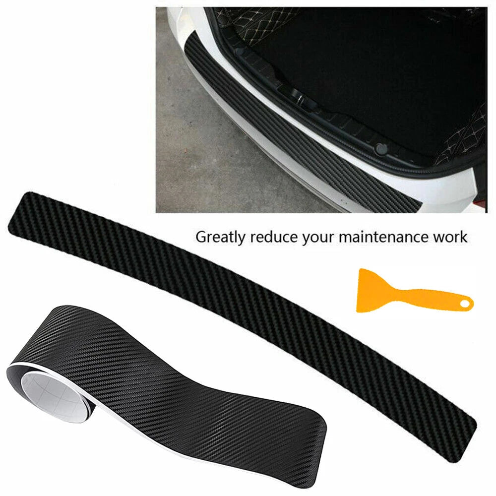 Car Auto Rear Bumper Protector Sill Guard Protector Boot 90CM Bumper Protector
