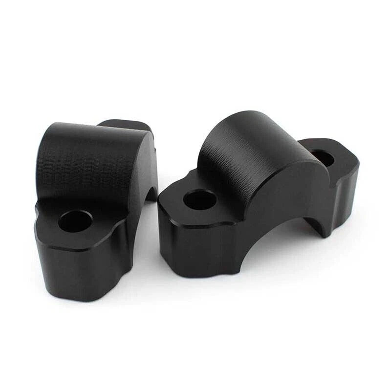 Black Handlebar Risers Clamp Mount Riser For Yamaha Tenere 700 XTZ 700 2019-2202