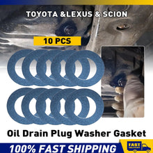 Load image into Gallery viewer, 10x Oil Drain Sump Plug Washers Gasket 12mm Hole For Toyota Lexus 90430-12031 AU
