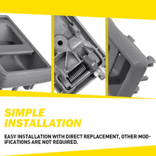 Load image into Gallery viewer, GREY Front/Rear PAIR Inner Door Handle Suitable Fit Toyota Landcruiser 75/78/79.