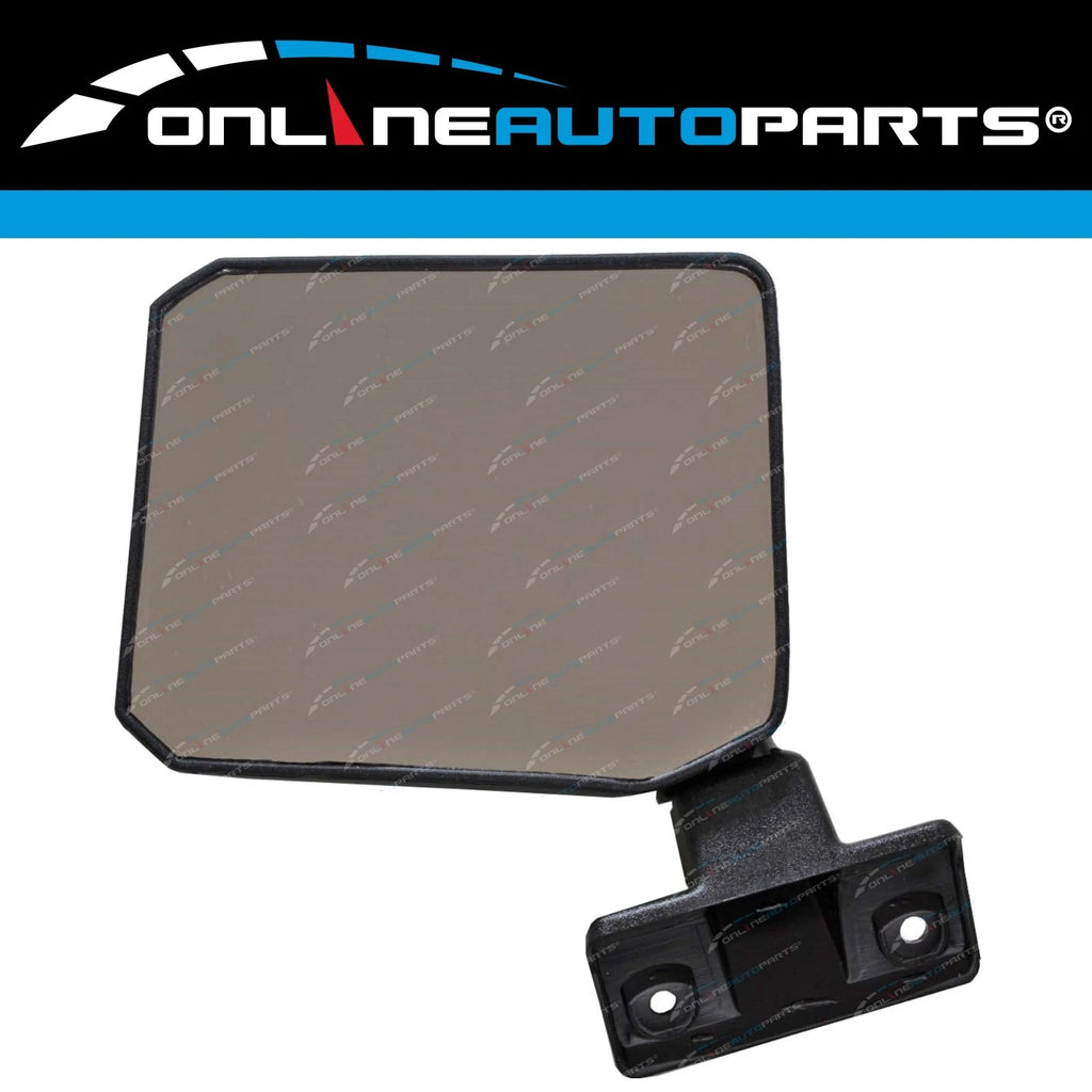 LH+RH Black Door Mirrors Pair for Toyota Landcruiser Bundera LJ70 RJ70 1985-92