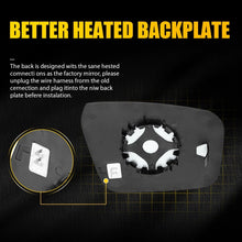 Load image into Gallery viewer, Right Side Mirror Glass for Nissan Navara D40 2007-2015 With Heated Convex Base