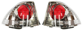 *NEW* TAIL LIGHT REAR BACK LAMP (CHROME) for LEXUS IS200 IS300 1999 - 2005 PAIR