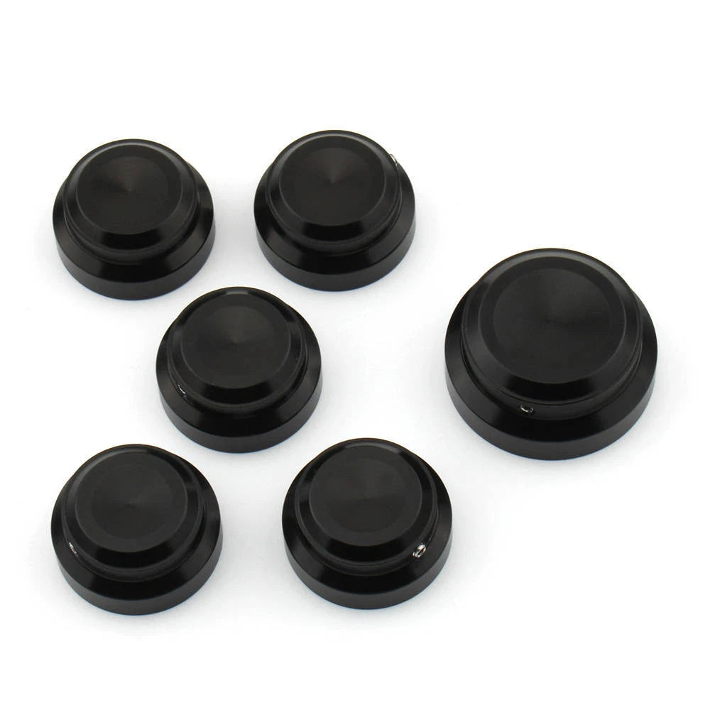 Black Nut Decoration Cover Cap Kit For Sportster S 1250 for Nightster 975 2022+