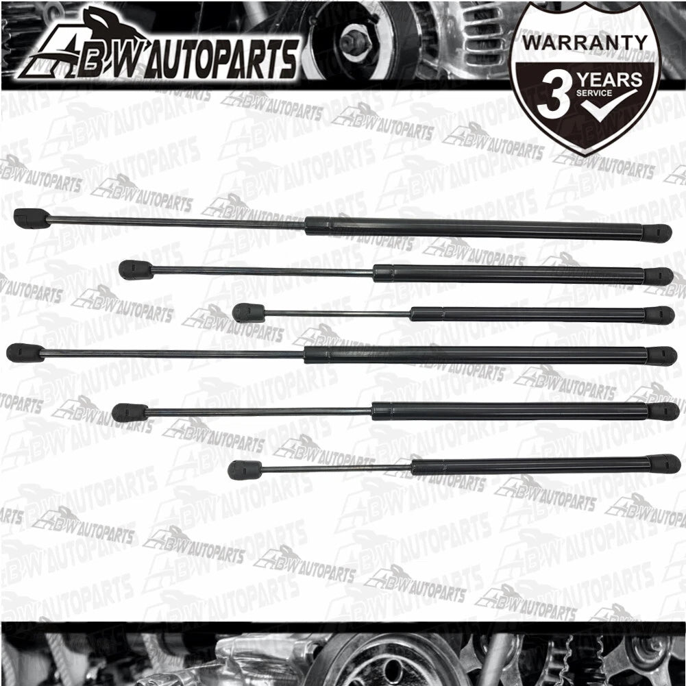 6pcs For FORD Territory SX SY Bonnet Tailgate Window Glass Gas Struts 2004-2011