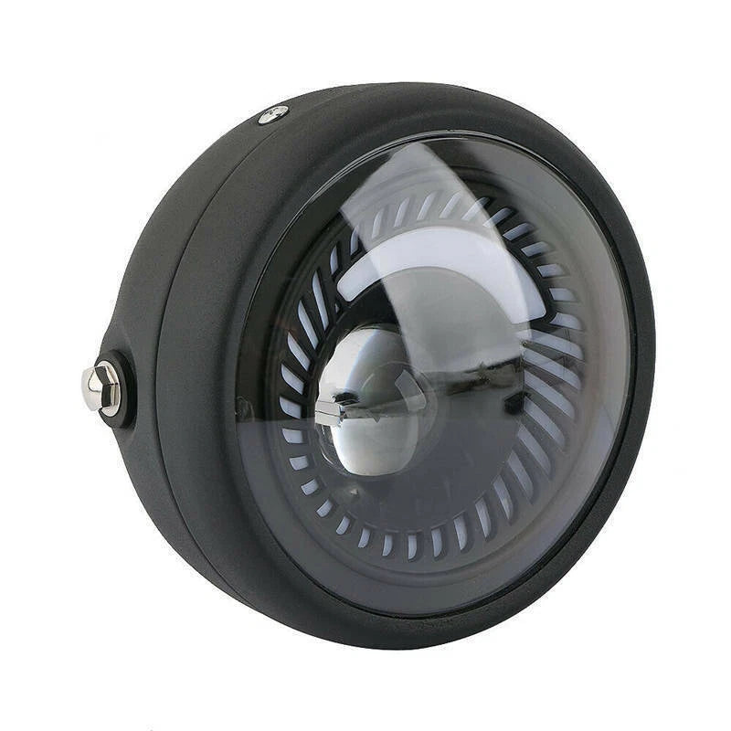 6.5" Motorcycle LED Headlight Universal for Harley Cafe Racer Chopper Bobber ST