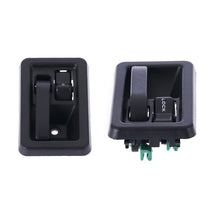 Load image into Gallery viewer, 2pc Front = Rear Left &amp; Right Inner Door Handle Black For Jeep Wrangler TJ 96-07