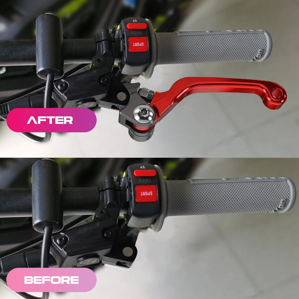 CNC Billet Pivot Short Brake & Clutch Levers For Sur-Ron Light Bee X for Segway