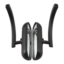 Load image into Gallery viewer, Black Motorcycle Mini Oval Rearview Mirrors for Harley Sportster Dyna Softail ST