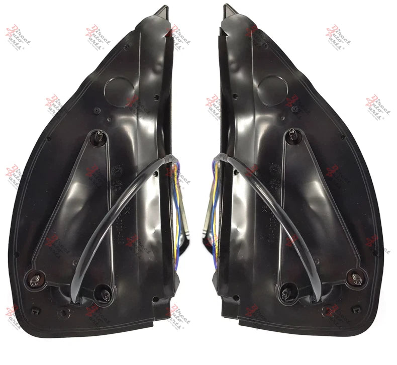 *NEW* DOOR MIRROR (ELECTRIC CHROME) for NISSAN NAVARA D40 5/2005 - 2015 PAIR