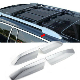 4x Roof Rack Rail End Cover Fit for Toyota for Highlander XU40 2008-2013 ST