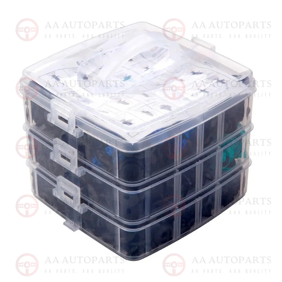 Car Body Trim Clips Retainer Bumper Auto Panel Push Plastic Fastener Kit 645PCS