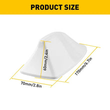 Load image into Gallery viewer, White Shark Fin Roof Antenna Aerial FM/AM Radio Signal Car Trim Universal Cover