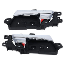 Load image into Gallery viewer, 2pc FRONT REAR LH &amp; RH Inner Door Handle Chrome for Hyundai Sonata i45 10-14
