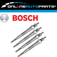 Load image into Gallery viewer, 4 x Bosch Diesel Glow Plugs for Mazda UN B2500 Bravo E2500 2.5L WL WL-T 99~06