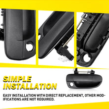 Load image into Gallery viewer, Pair FRONT LH RH OUTER Door Handle Suitable for Hyundai Accent LC 00-06 Black