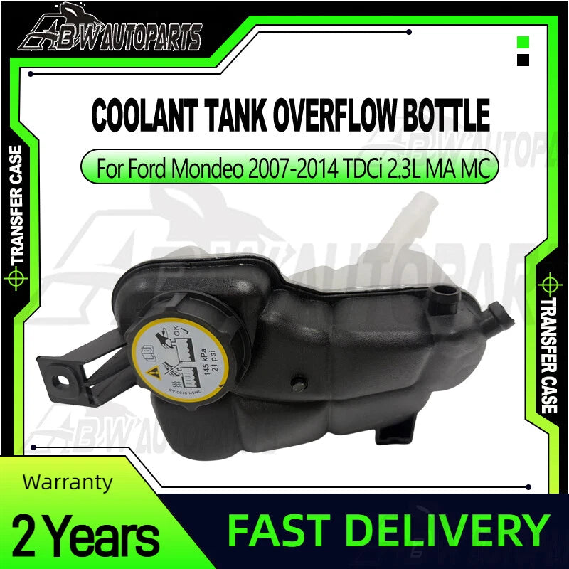 Coolant Tank Overflow Bottle For Ford Mondeo Mk4 2007-2015 BA7 1.6 JTBA, JTBB