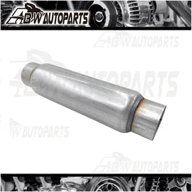 2.5INCH Exhaust Hotdog Resonator Muffler Glass Pack 12