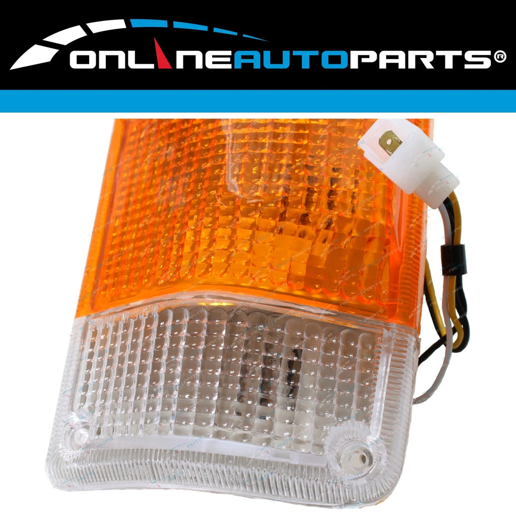LH+RH Corner Indicator Lights Pair for Toyota 60 Series Landcruiser 1980-1990