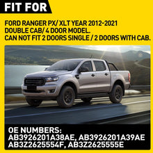 Load image into Gallery viewer, 4X Outer Window Seals Moulding / Weather Strip 4 Doors FOR FORD RANGER 2012-21