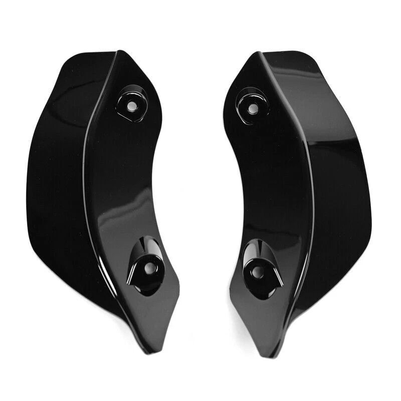 Black Wind Deflector Fairing Air Wing For Harley Touring Road Glide 2015-2020 ST