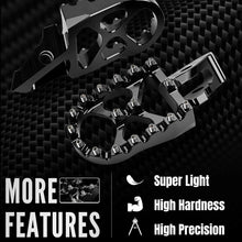 Load image into Gallery viewer, Black Aluminum Footpegs Foot Peg For Sur-ron Surron Ultra Bee 2023 2024 ST