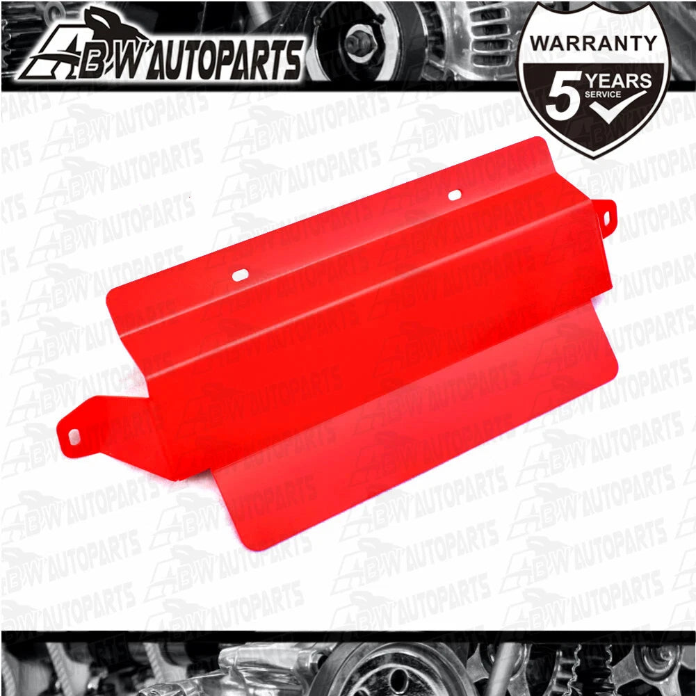 Steel Bash Plates For Toyota Landcruiser 70 76 78 79 Series Radiator, 4mm RED