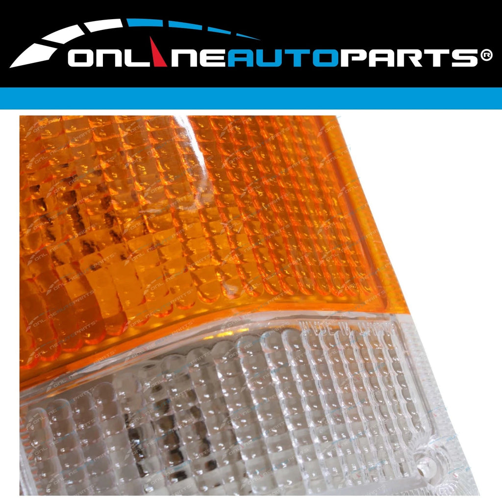 LH+RH Corner Indicator Lights Pair for Toyota 60 Series Landcruiser 1980-1990