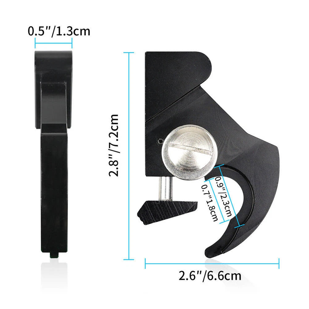 DETACHABLE SISSY BAR LUGGAGE RACK LATCH CLIP KIT SET MOUNT FOR HARLEY TOURING 86