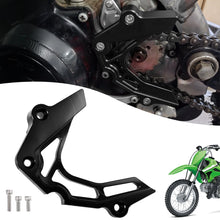 Load image into Gallery viewer, Black Aluminum Sprocket Cover Chain Guard Protector For Kawasaki KLX110 2002-23
