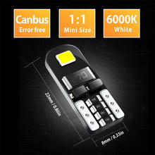 Load image into Gallery viewer, AUXITO 10x T10 168 LED CARAVAN INTERIOR WEDGE LIGHT BULB CAMPING RV 4WD WHITE