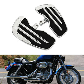 Rear Passenger Floorboards Foot Pegs For Harley for Sportster Touring Softail ST