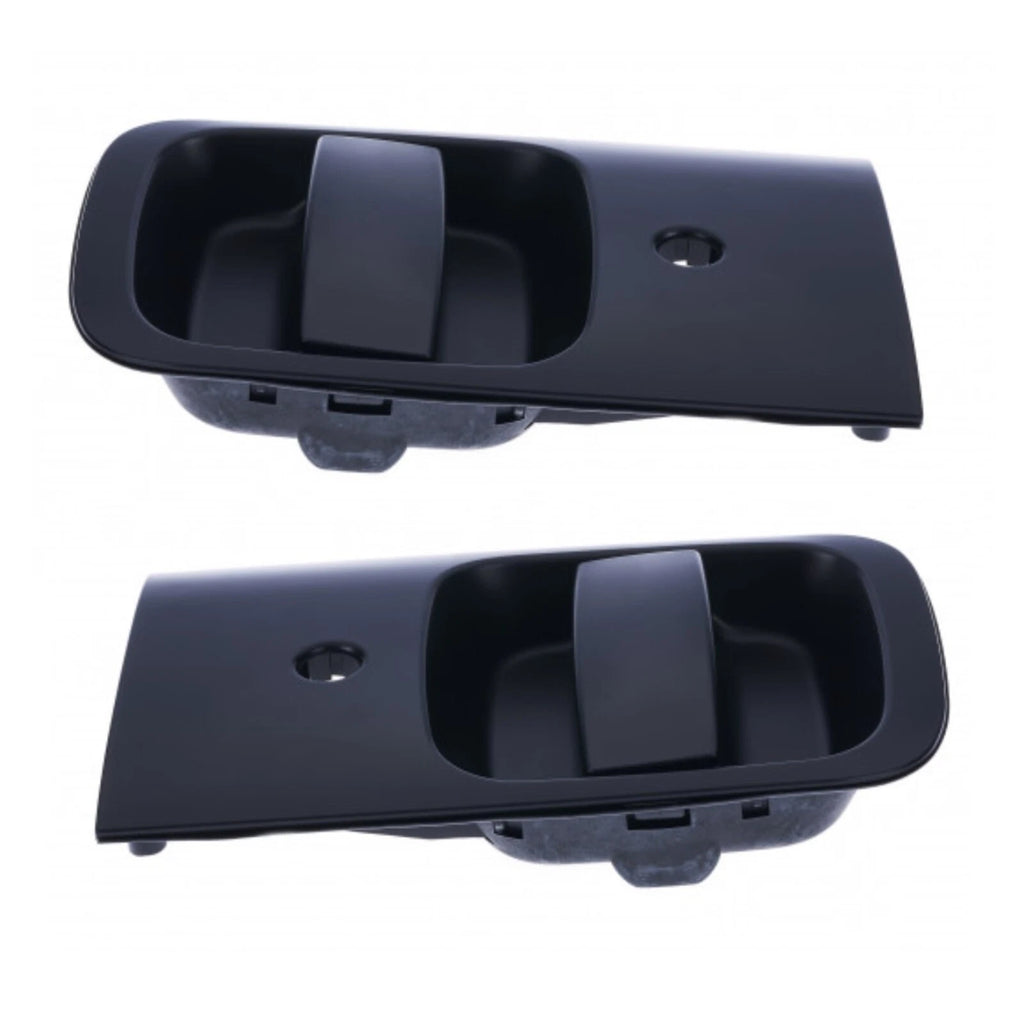 2 pcs Set Outer Sliding Door Handle Black for Hyundai I800, Starex, H1, 2007-