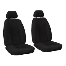 Load image into Gallery viewer, Sperling Weekender Jacquard Front Black Seat Covers Suits Prado 120 Series 20...