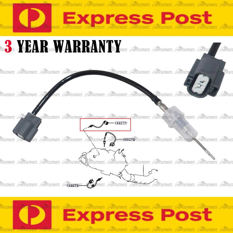 Exhaust Gas DPF Temperature Sensor For Mitsubishi Triton MQ MR 2.4 Diesel 15-on