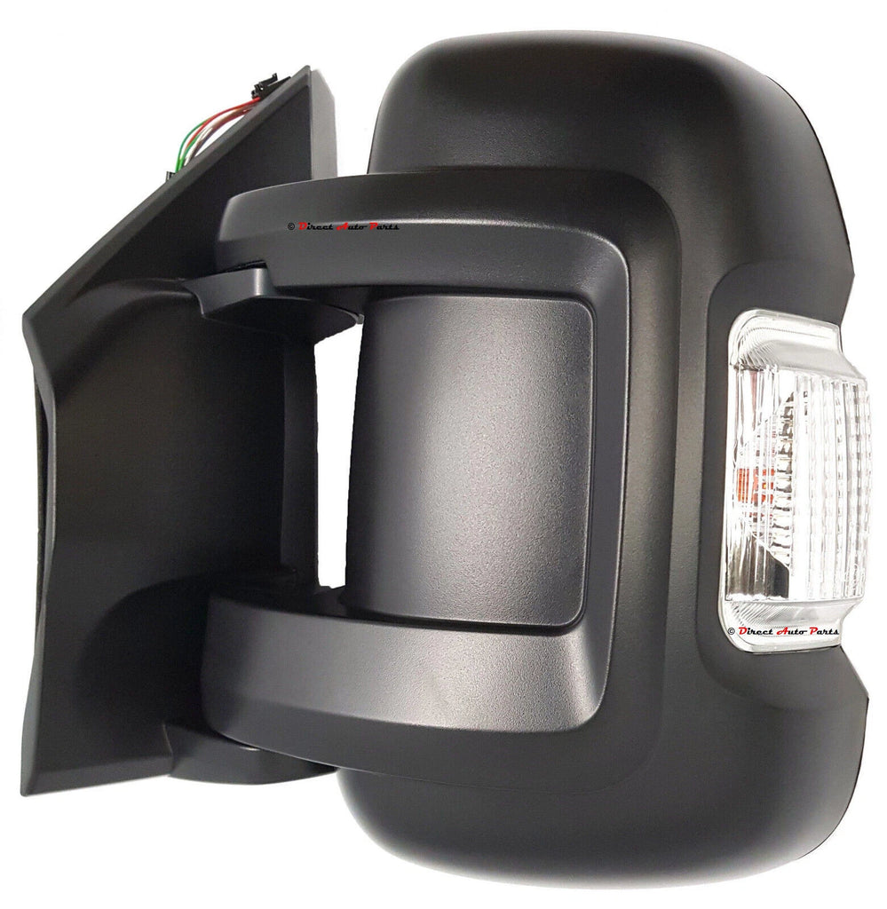 *NEW* DOOR MIRROR (ELECTRIC SHORT ARM 8PINS) for FIAT DUCATO 2/2007-2022 LEFT LH