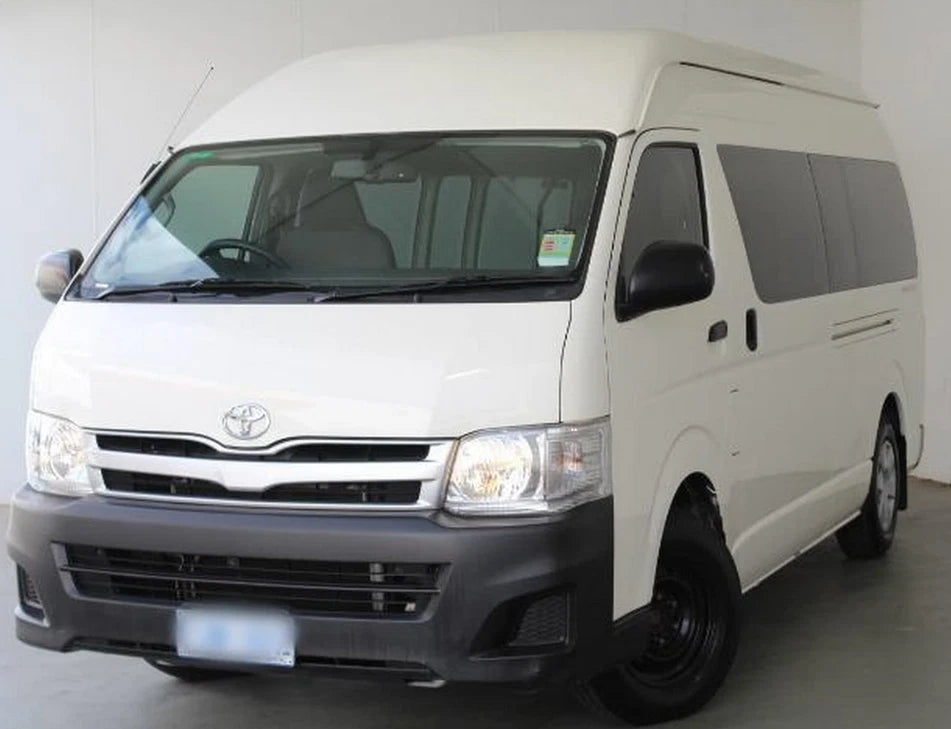 *NEW* FRONT BAR COVER (SLWB) SUIT TOYOTA HIACE & COMMUTER 2010- 2013 *HIGH ROOF*