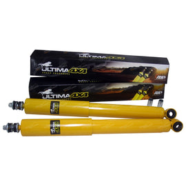 2 Front Gas Shock Absorbers for Nissan GQ Y60 Patrol Ute with 2