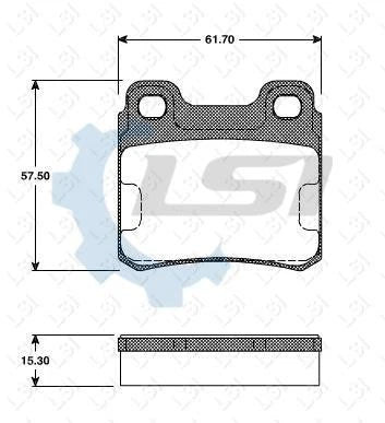 Front Brake Pads and Disc Rotors Set for Volvo S70 2.4 2.5 1997 - 00