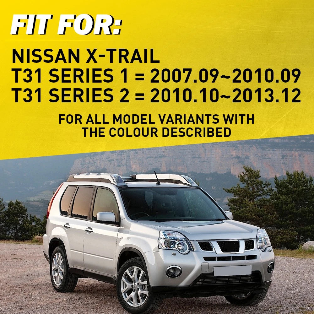 1X Rear LH / RH Hand Outer Door Handle (Chrome) For Nissan XTrail T31 2007~2013