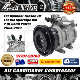 A/C AC Compressor 4PV For Hyundai Tucson JM Kia Sportage KM 2004-2019 2.0L G4GC