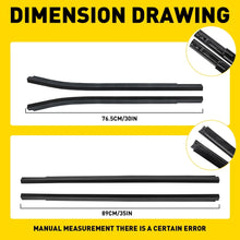 Load image into Gallery viewer, 8pcs Window Seal Weather Strips For Ford Ranger PX XLT 2012-21 4 Doors UTE Trunk