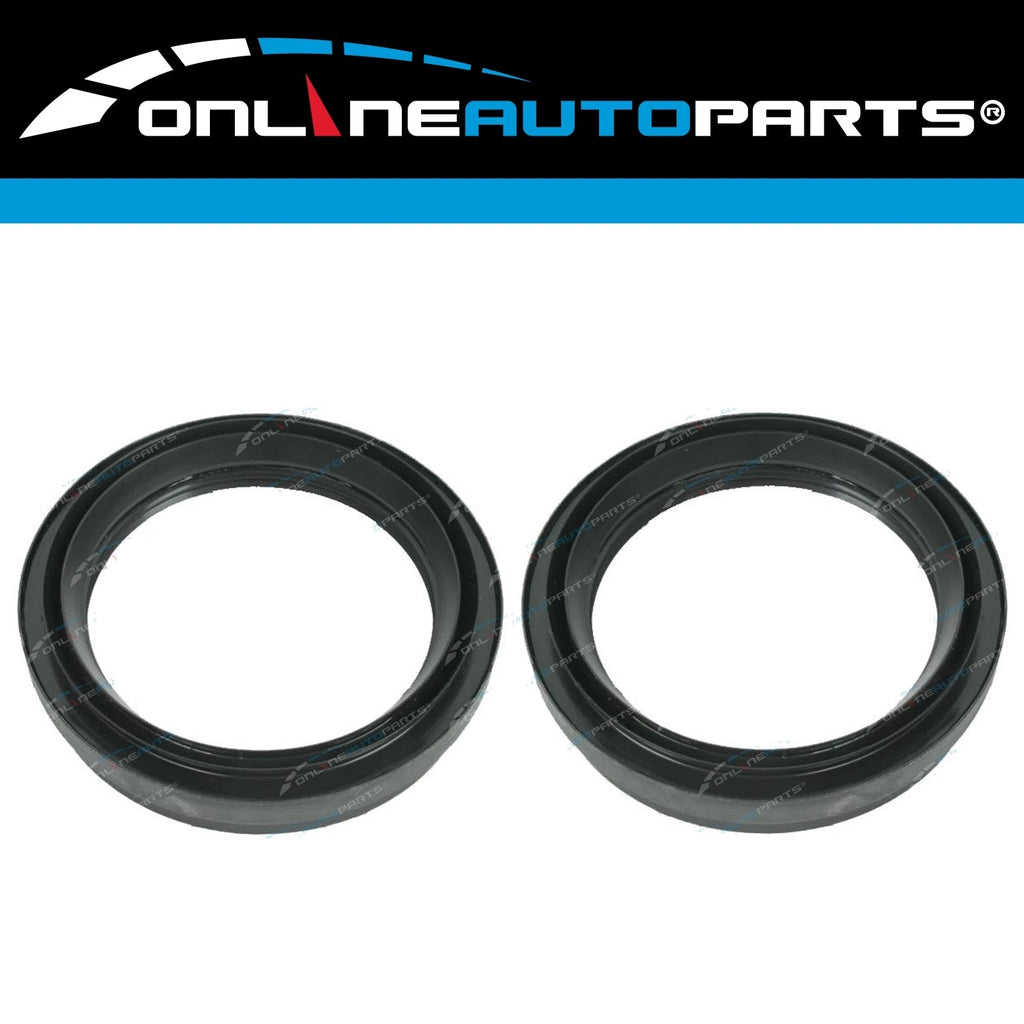 2 Front Wheel Bearing Hub Oil Seals for Nissan Patrol GU GR Y61 Safari 1997~2016