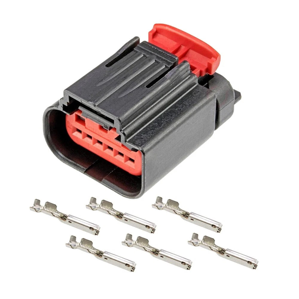 6 Pins DBW Connector Plug fits Ford FG Barra 4.0L & Holden GM Alloytech