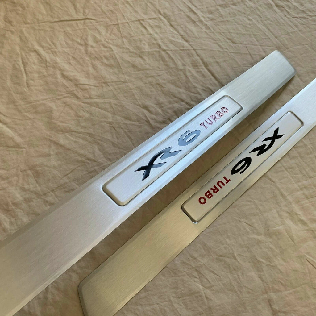 XR6 TURBO DOOR SEAL SCUFF PLATE SET SUITS FORD FG SERIES, FRONT AND REAR SET