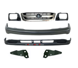 FRONT BAR + BRACKET + LOWER APRON + GRILLE + RIM SUIT TOYOTA HILUX 2WD 2001-2005