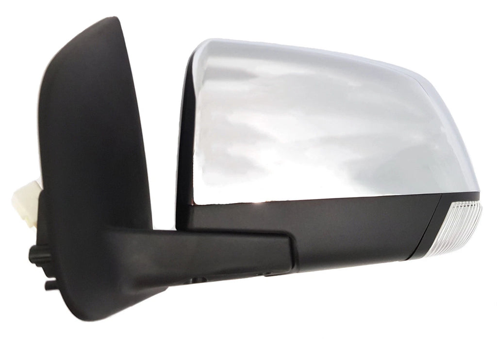 *NEW* DOOR MIRROR (CHROME LIGHT POWER FOLD) for ISUZU D-MAX DMAX 2017 - ON LEFT