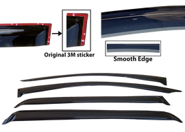 Weather shield Window visor For Ford Ranger PX1 PX2 PX3 Series 2011 -2022