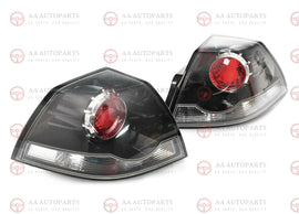 Black Tail Light Lamp Pair Holden Commodore VE Sedan Omega SS SV6 SSV