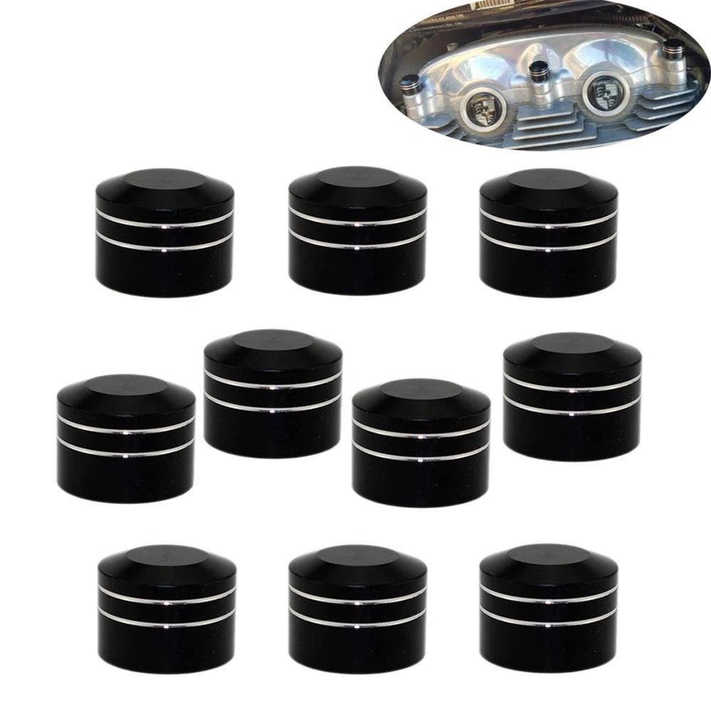 50PCS 7.5-10mm Inner Schrauben Motor Bolt Topper Caps Cover for Harley V-Rod